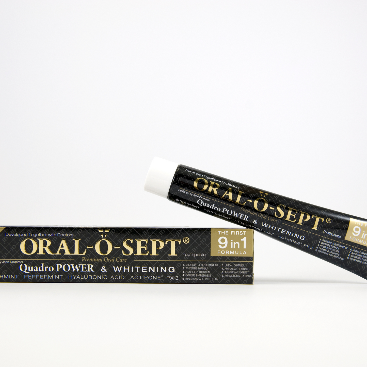 ORAL-O-MED Premium Toothpaste PROTECT & WHITEN The Original (Pack of 3+1 GRATIS)