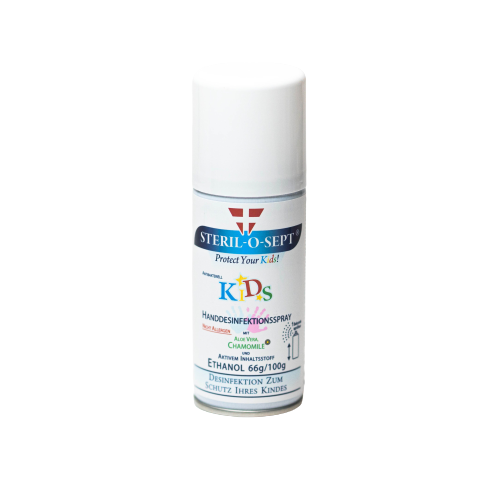 STERIL-O-SEPT Kids Premium Disinfection Spray - AEROSOL 100ml (Pack of 3+1 GRATIS)