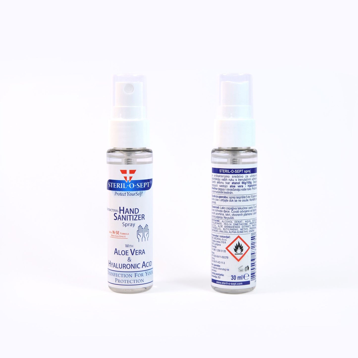 STERIL-O-SEPT Premium Hand Sanitizer - Spray (Pack of 3+1 GRATIS)