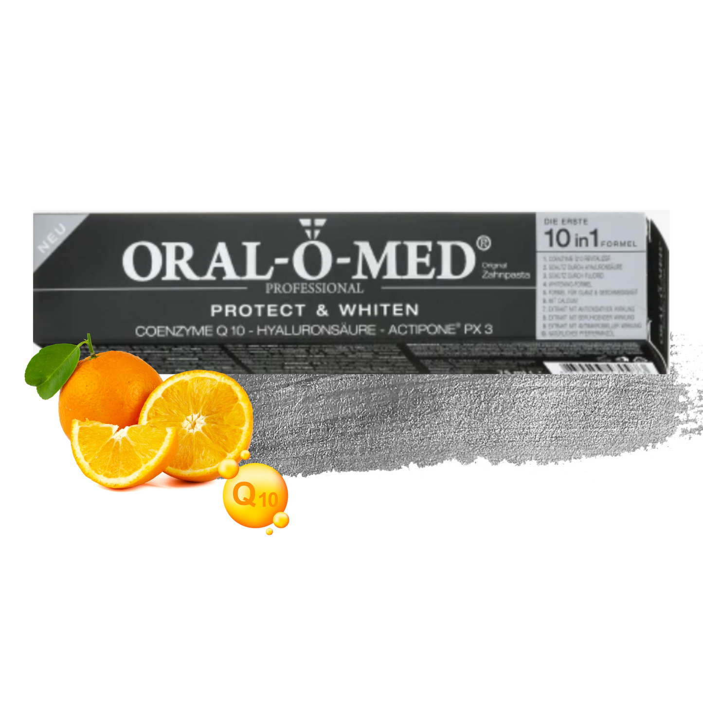 ORAL-O-MED Premium Toothpaste PROTECT & WHITEN The Original (Pack of 3+1 GRATIS)