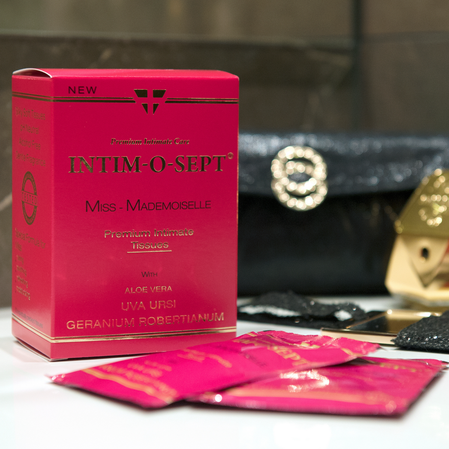 INTIM-O-SEPT Premium Intimate Tissues MISS - MADEMOISELLE