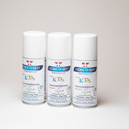 STERIL-O-SEPT Premium Kids Hand Desinfection Spray - AEROSOL 100ml