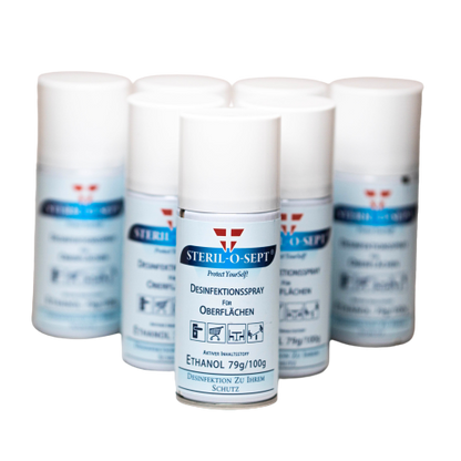 <tc>STERIL-O-SEPT Premium dezinfekcijsko sredstvo za razkuževanje površin - AEROSOL 150 ml</tc>