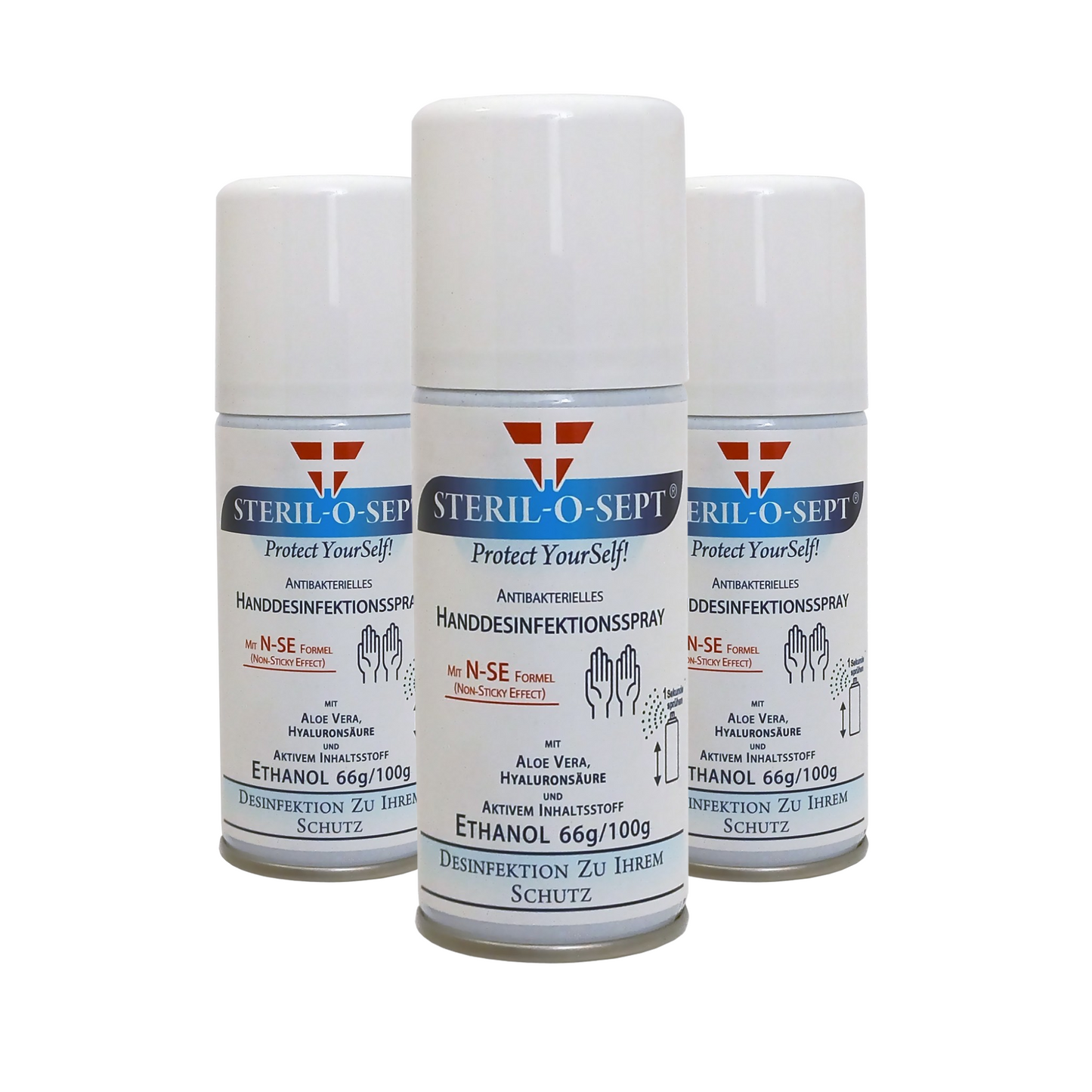 STERIL-O-SEPT Premium Hand Desinfection Spray - AEROSOL 100ml