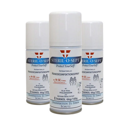 STERIL-O-SEPT Premium Hand Desinfection Spray - AEROSOL 100ml
