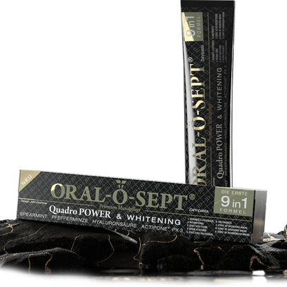 ORAL-O-SEPT Premium Toothpaste Quadro POWER & WHITENING