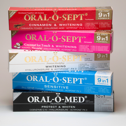 ORAL-O-MED Premium Toothpaste PROTECT & WHITEN The Original