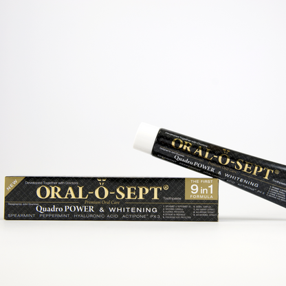 ORAL-O-SEPT Premium Toothpaste Quadro POWER & WHITENING