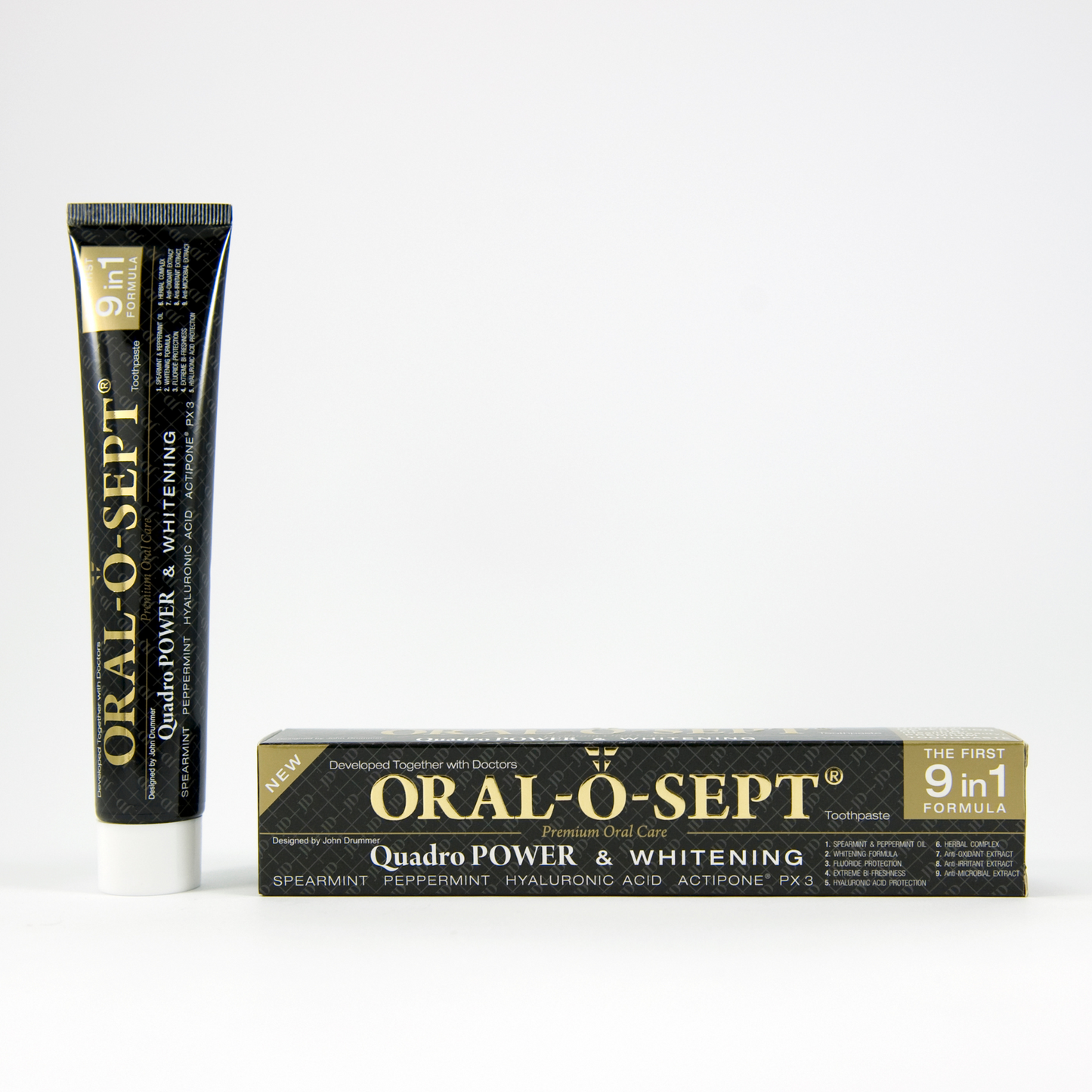 ORAL-O-SEPT Premium Toothpaste Quadro POWER & WHITENING